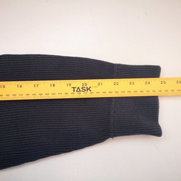 Eddie Bauer Men's 2 Button Closure XL Navy Sweater - Picture 7 of 8